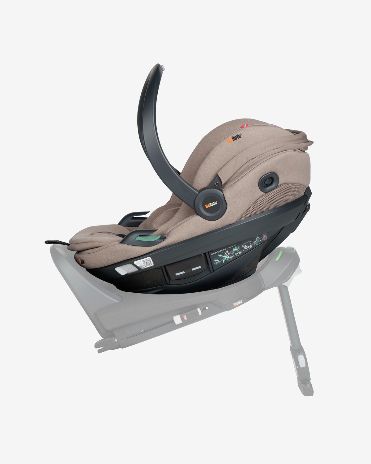 BeSafe Go Beyond² – Rotasjonssete | Bilstol Baby 0-18mnd