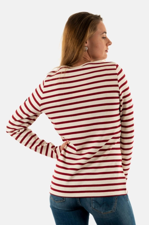 Pull hiver saint james méridame ll ou écru/persan