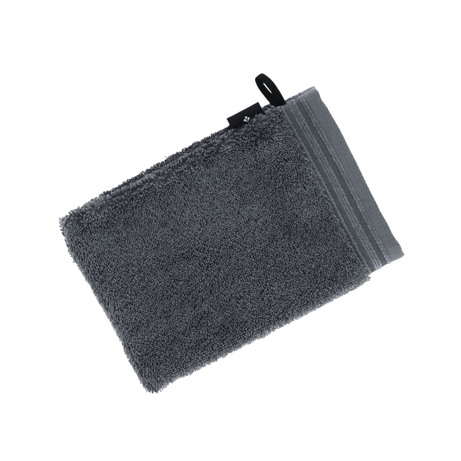 VOSSEN Waschhandschuh BELIEF 16 x 22 cm graphitgrau