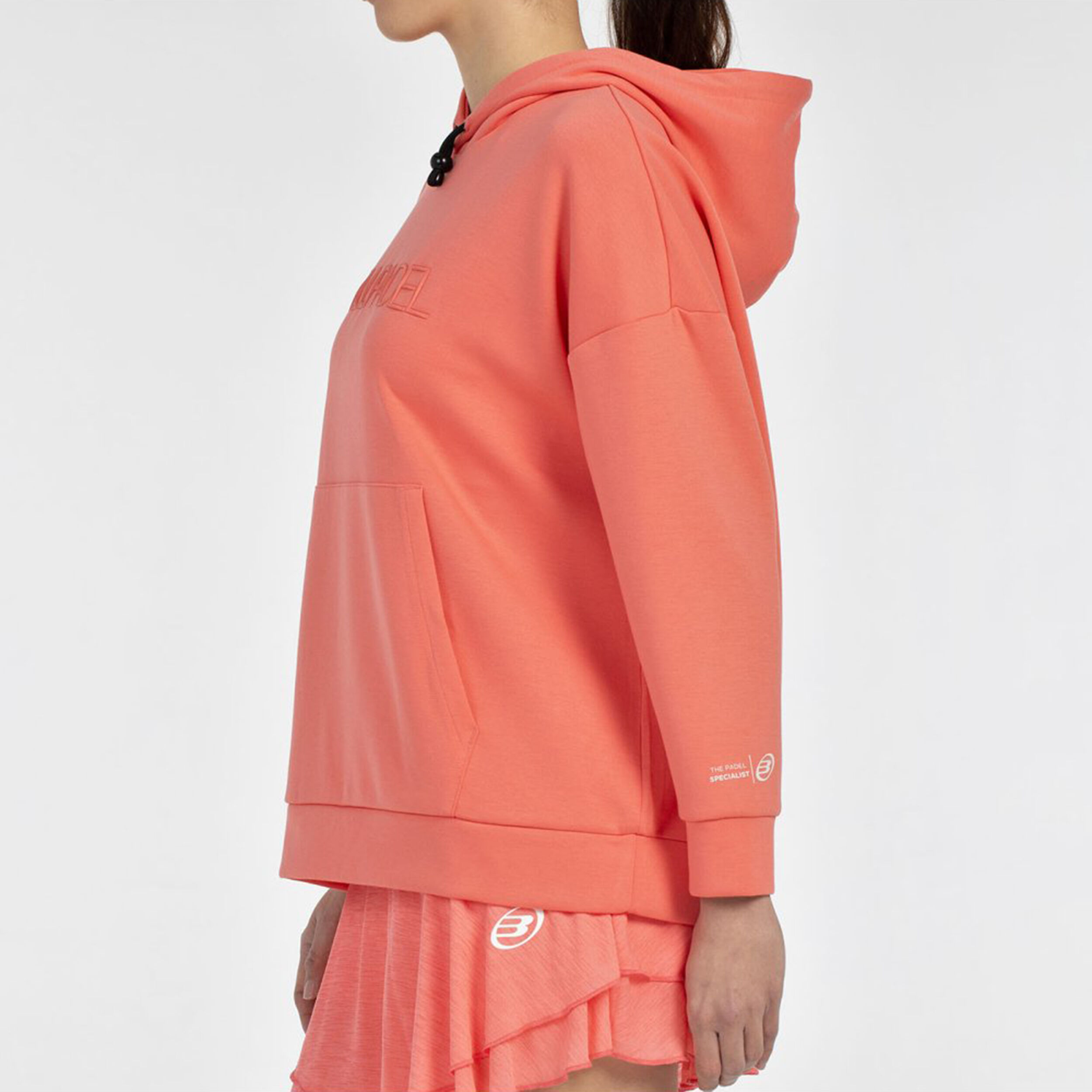 Bullpadel Silba Sweat À Capuche Femmes - Corail