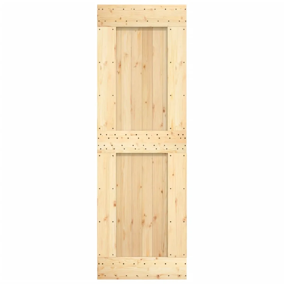 VIDAXL Porte coulissante en pin massif 70x210 cm
