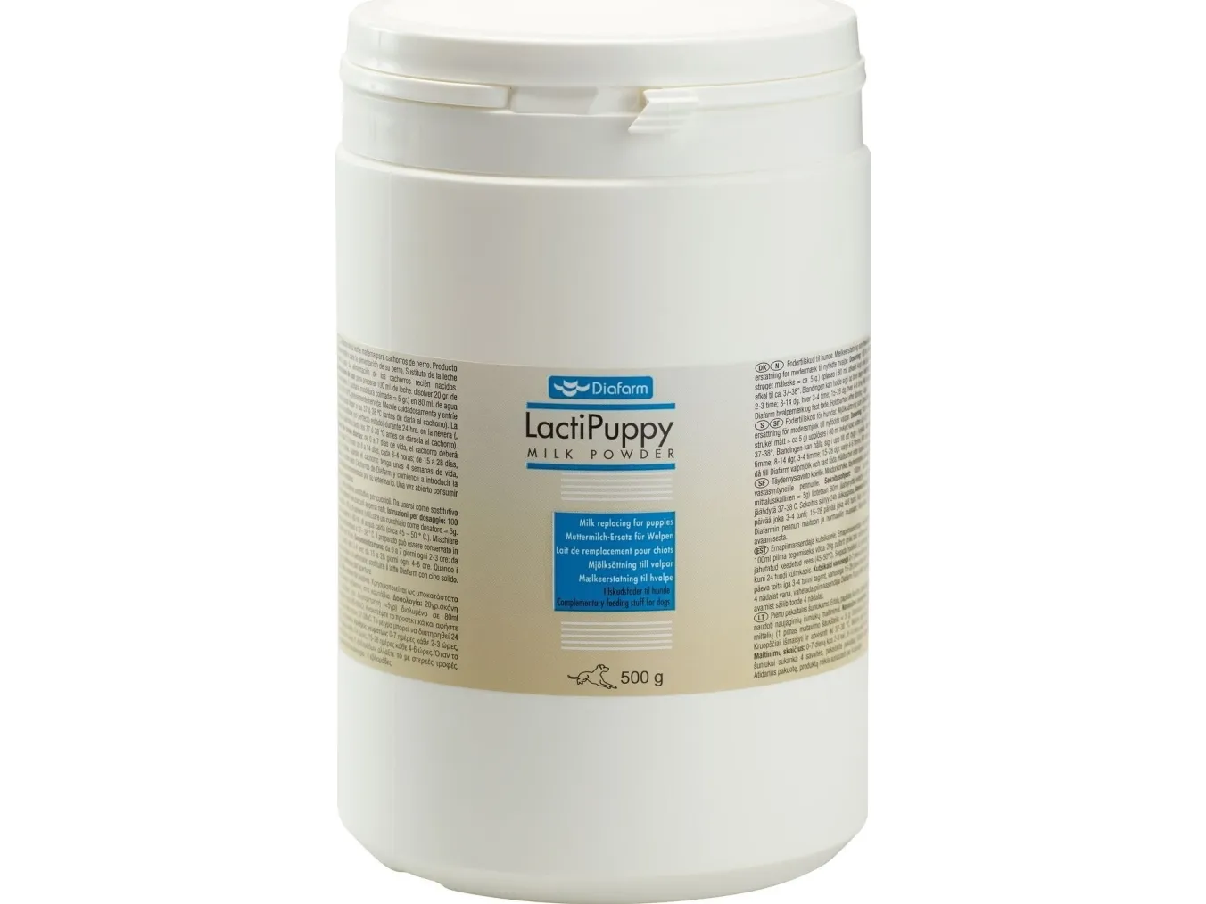 Diafarm LactiPuppy mælkeerstatning hvalpe 500 g