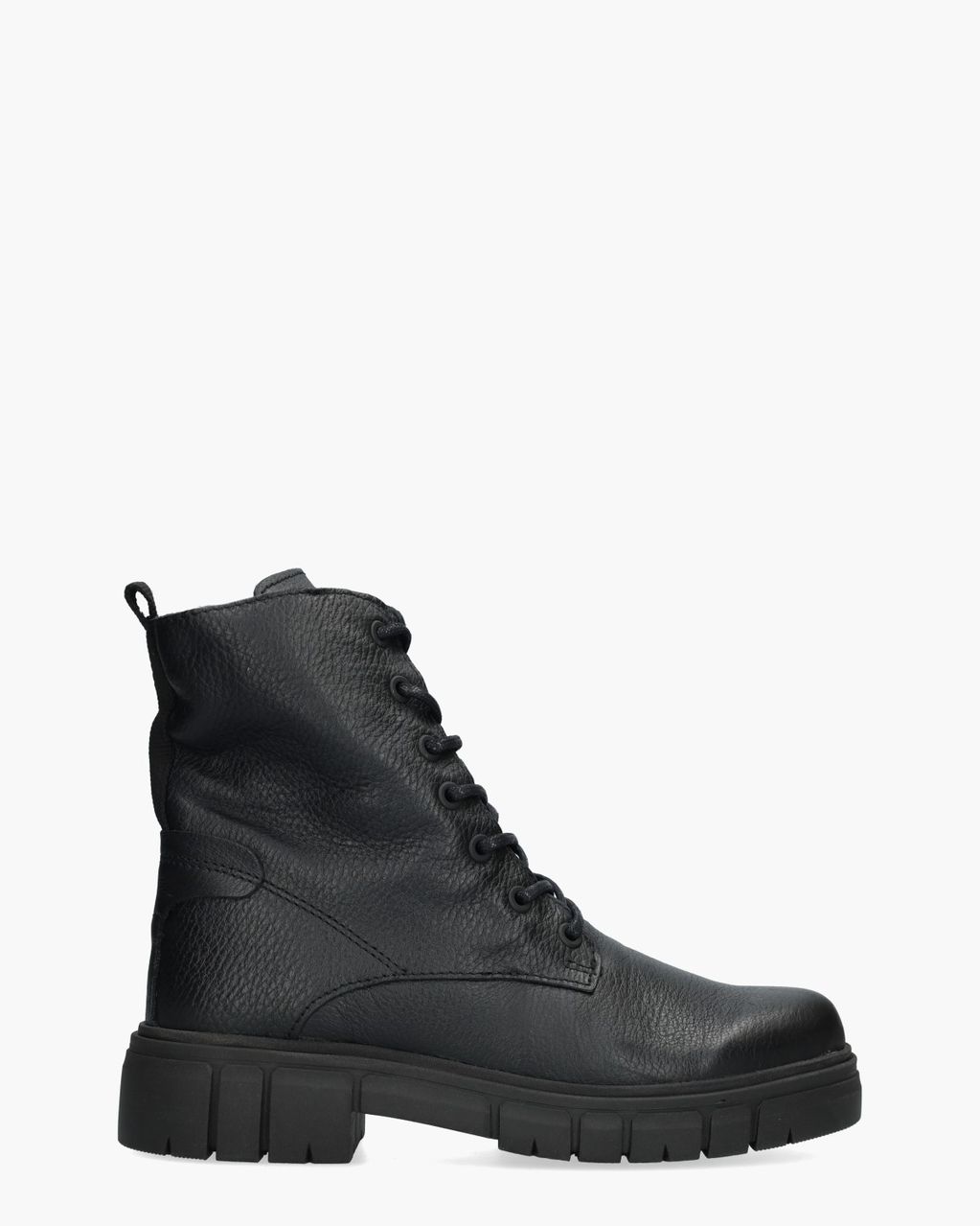 Cypres Uta Zwart Dames Veterboots