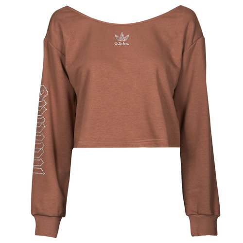 adidas Originals - SLOUCHY CREW? - Marron