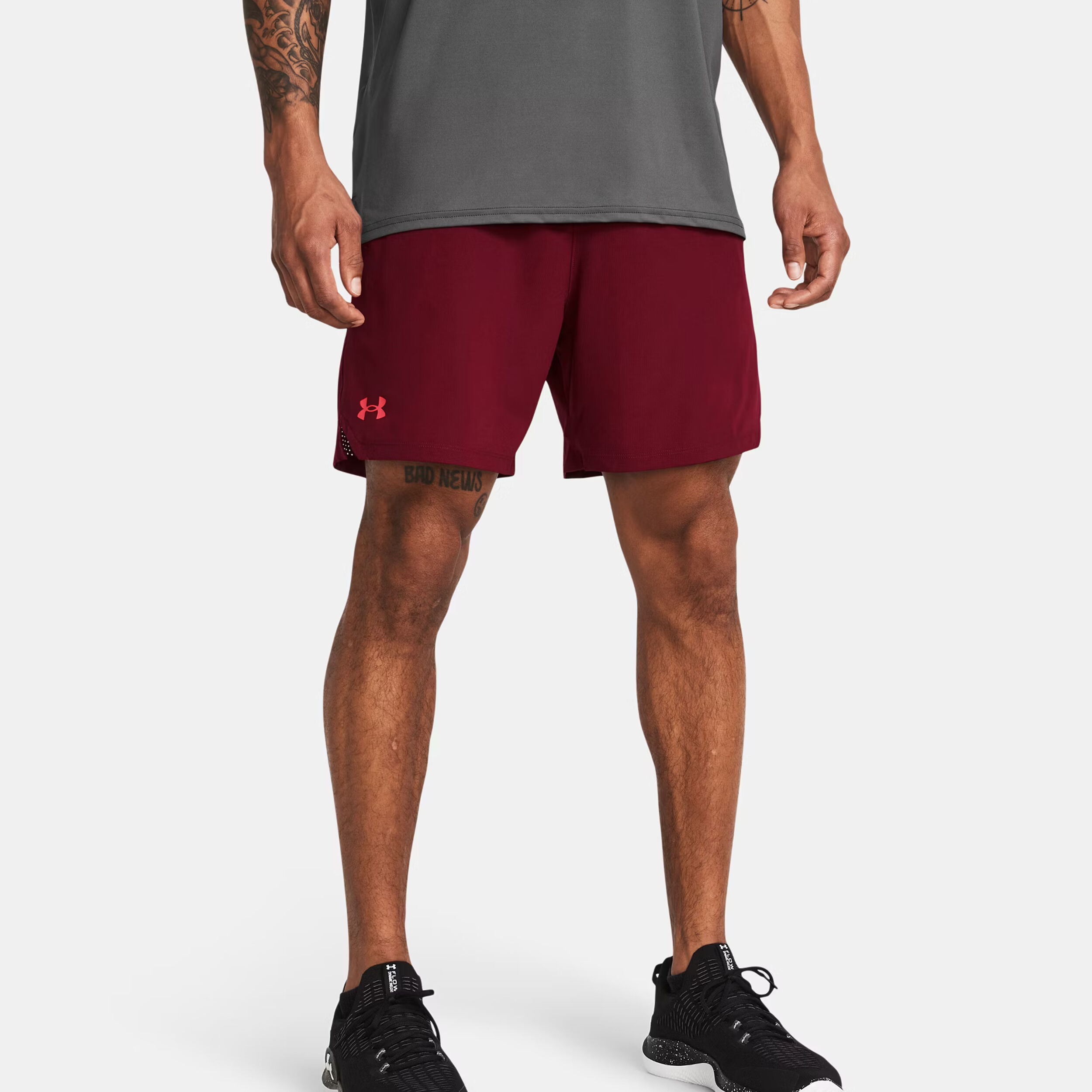 Under Armour Vanish Woven 6ins Shorts Hommes - Rouge