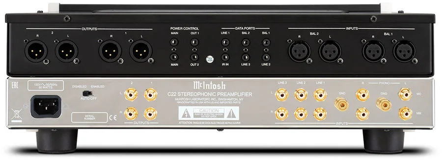 McIntosh C22 MK V Préamplis hi-fi