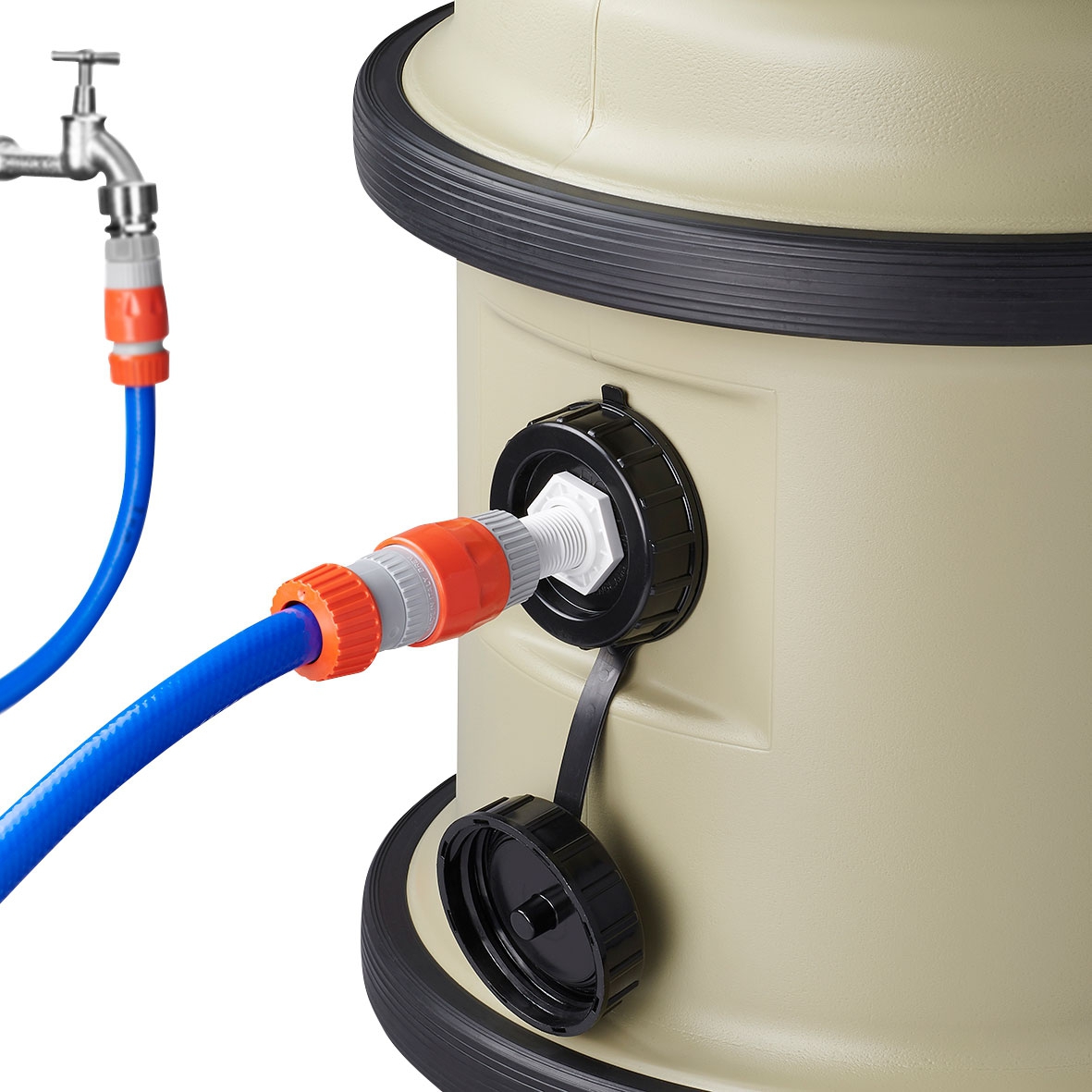 PAT Aquaroll Wasserschlauch Adapter für Wassertanks 7,5 m