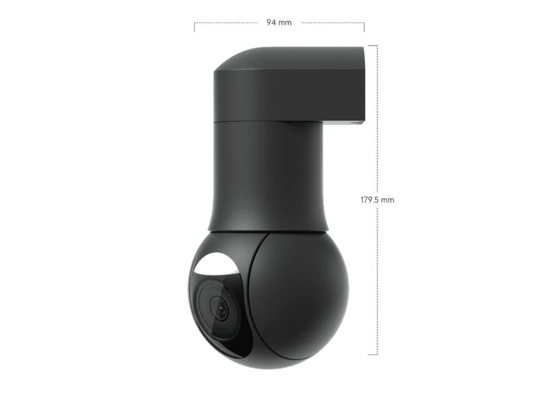 Ubiquiti Netzwerkkamera G5 PTZ Schwarz Kompakte PTZ-Kamera mit 2K-Auflösung, Smart Detection und wetterfestem Gehäuse für professionelle Sicherheitsanwendungen