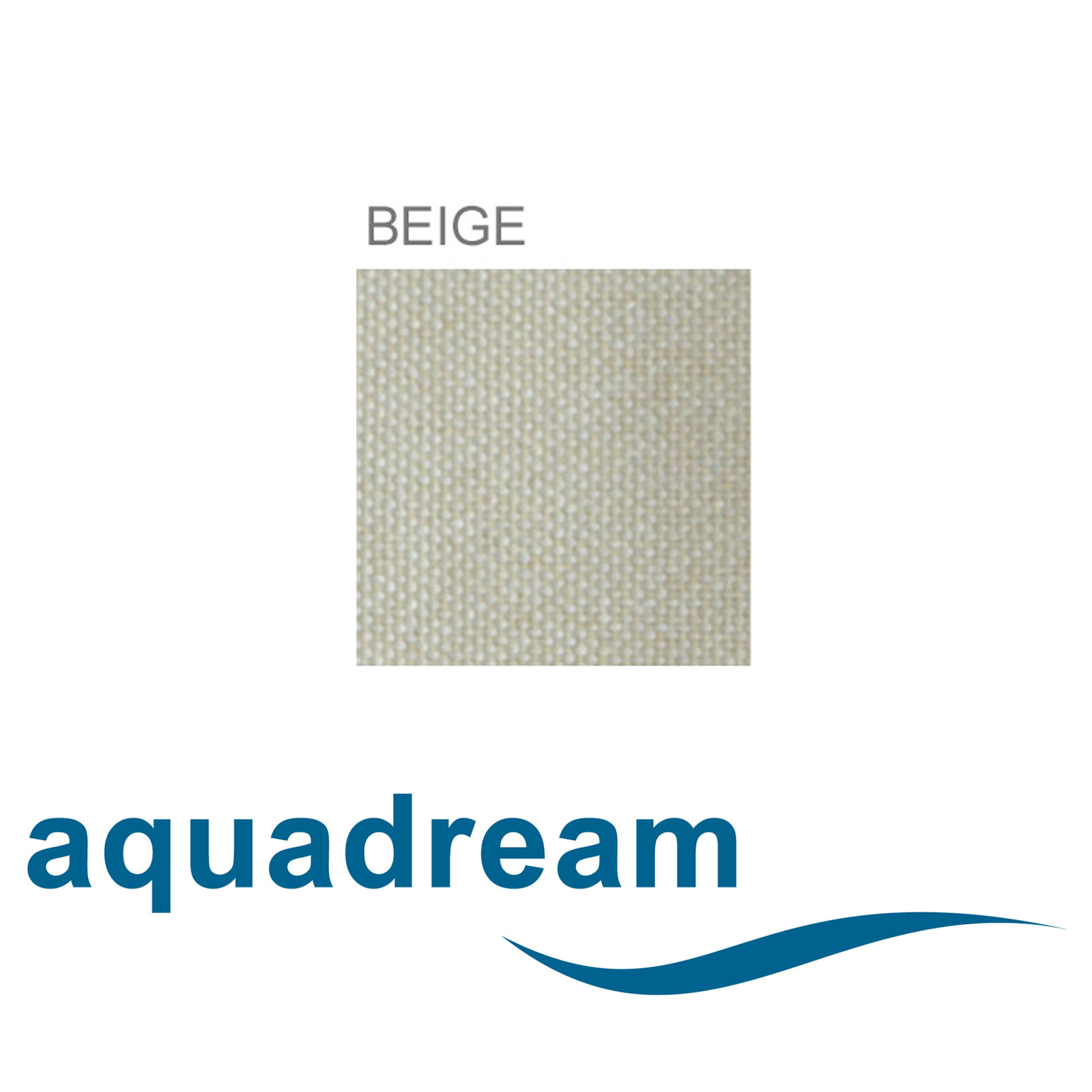 Wasserbett aquadream - beige - volle Beruhigung - 160x200 cm