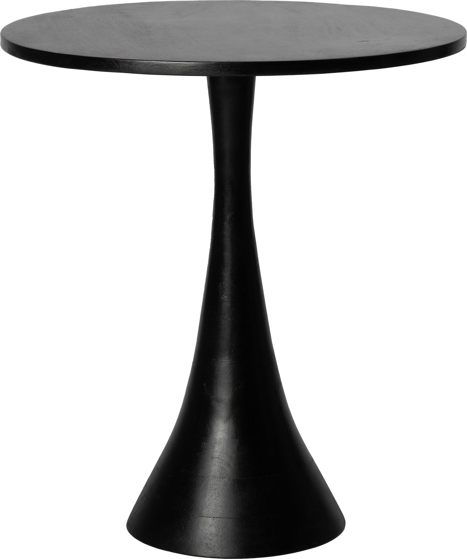 Intratuin bijzettafel Toye zwart D 50 H 55 cm