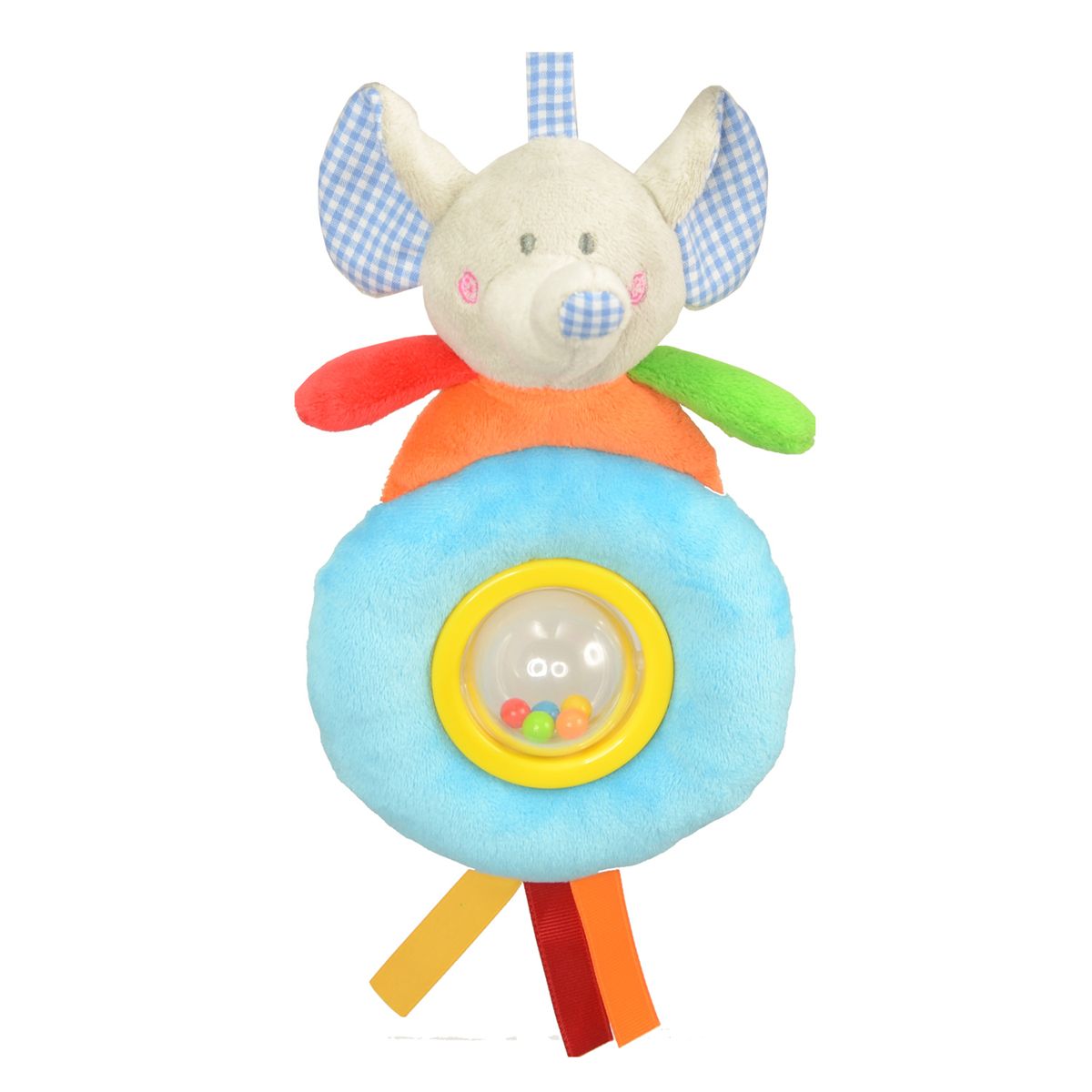Eléphant hochet boule 17cm
