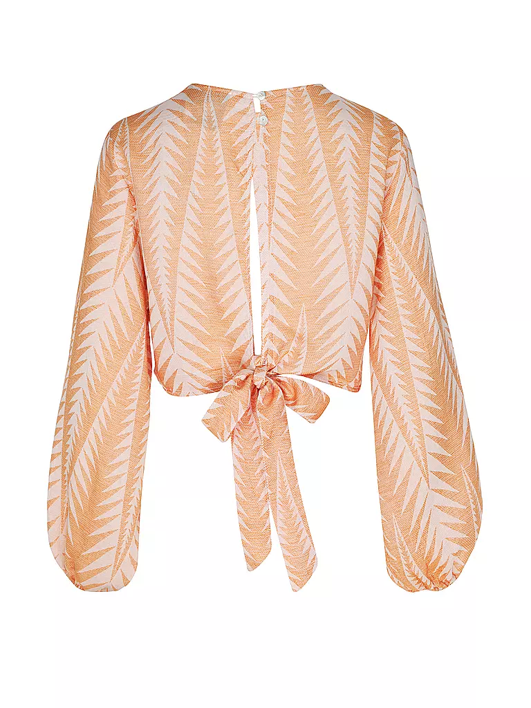 PEARL & CAVIAR Top ZAKAR orange