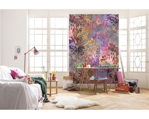 Fotobehangpapier 4-211 Wild Garden 4-delige set 184 x 254 cm