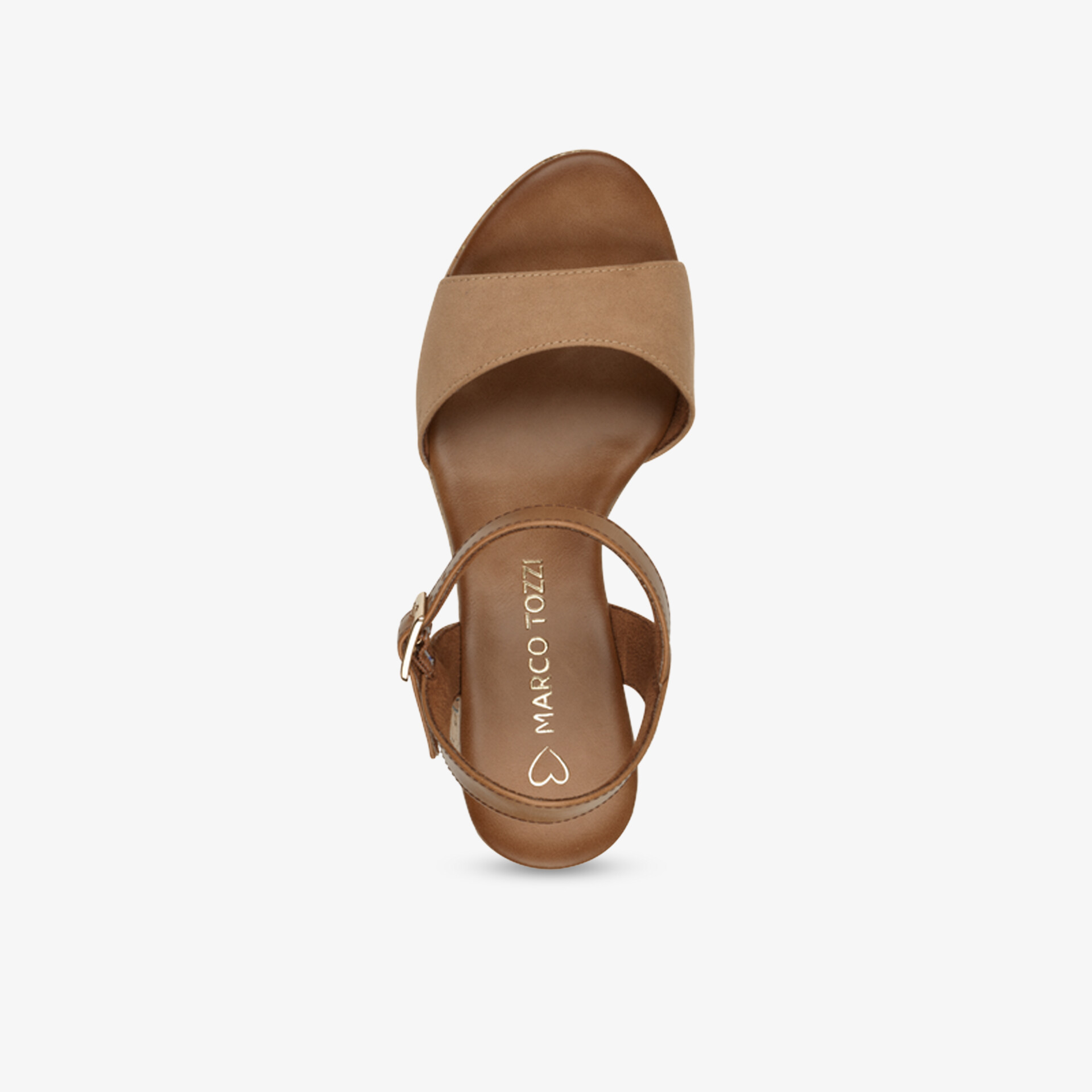 MARCO TOZZI Damen Riemchensandalen braun
