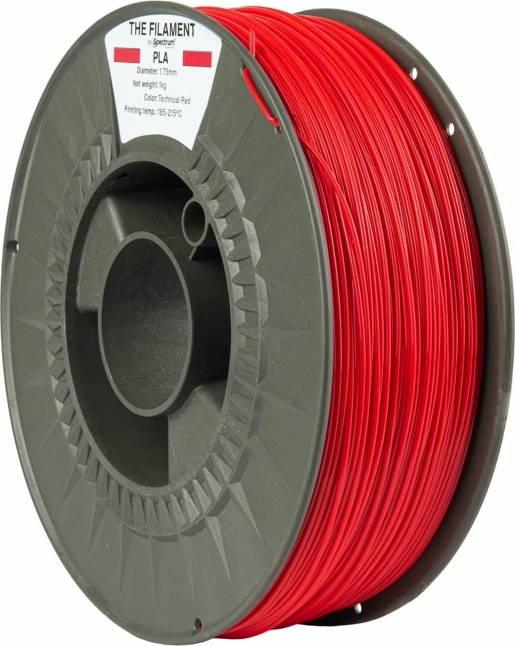 The Filament  PLA Technical Red, 1,75 mm / 1000 g    Zuverlässiges & kostengünstiges PLA in Technical Red