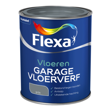 Flexa garage vloerverf grijs 750 ml