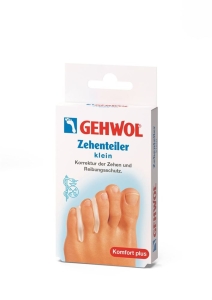 Gehwol Zehenteiler Polymer-Gel klein, 3 Stück