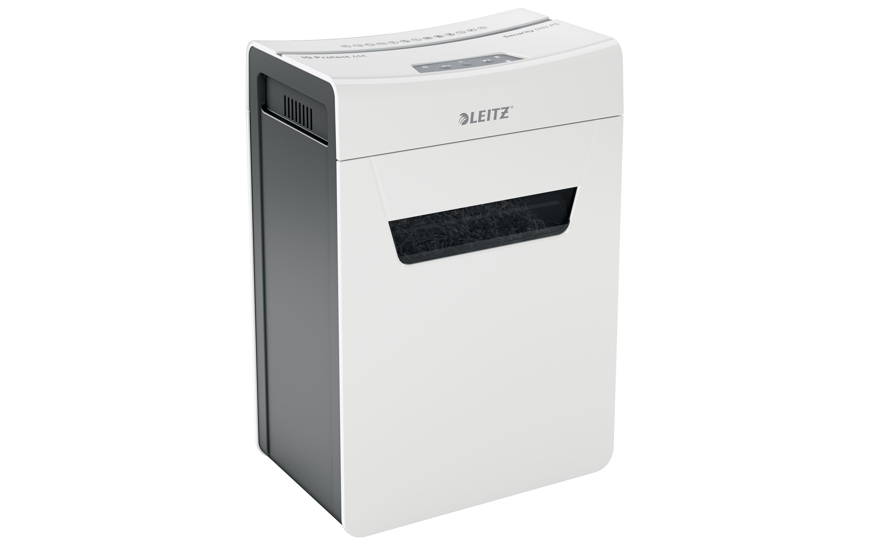 Aktenvernichter IQ Protect Premium 6M , P-5, 6 Blatt<br>Manueller Dokumentenvernichter mit Mikroschnitt für die sichere Vernichtung streng vertraulicher Unterlagen