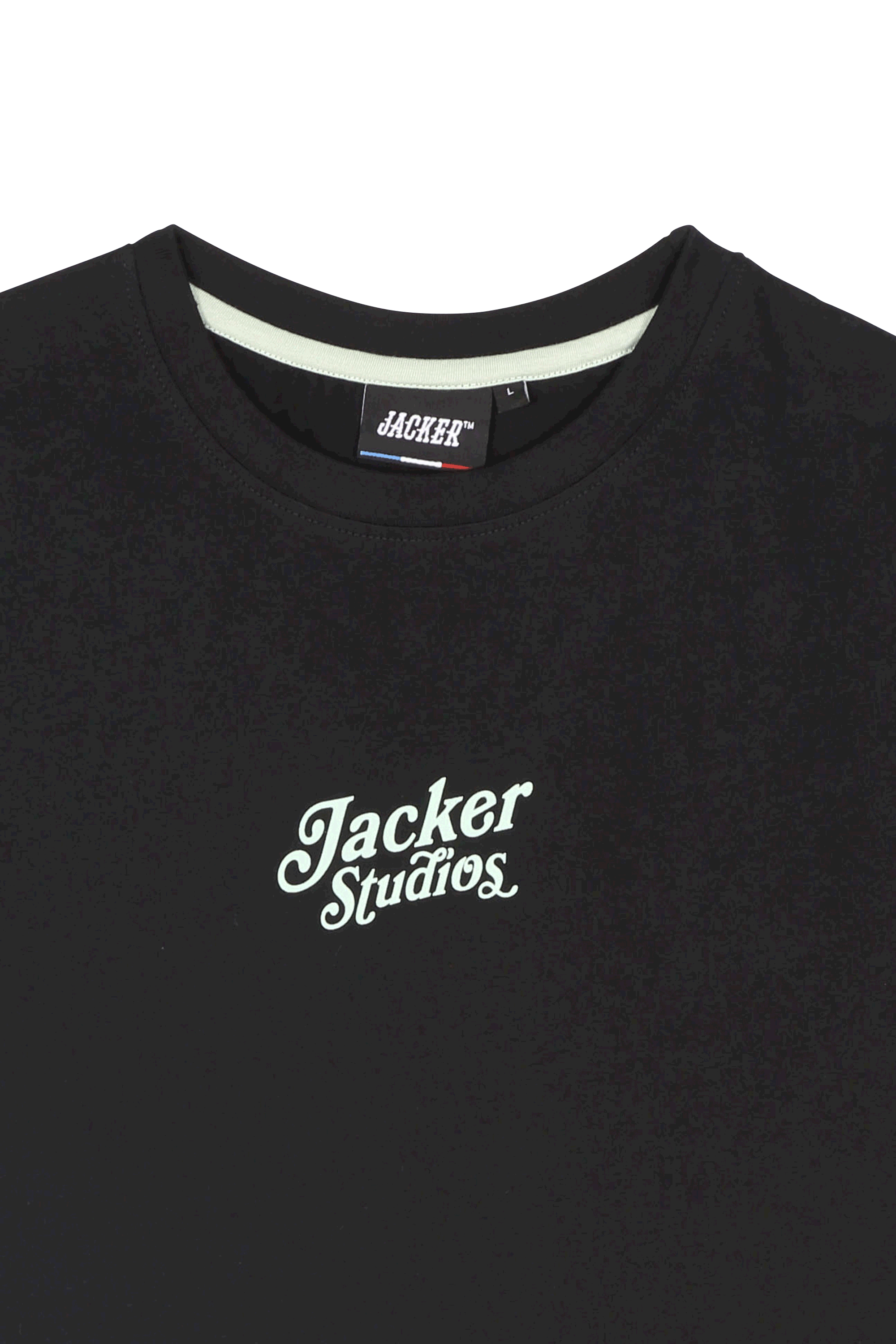 JACKER T-shirt Call Me Later Noir