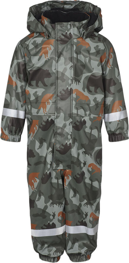 MCKINLEY Frog PU flyverdragt m. fleecefor Grøn