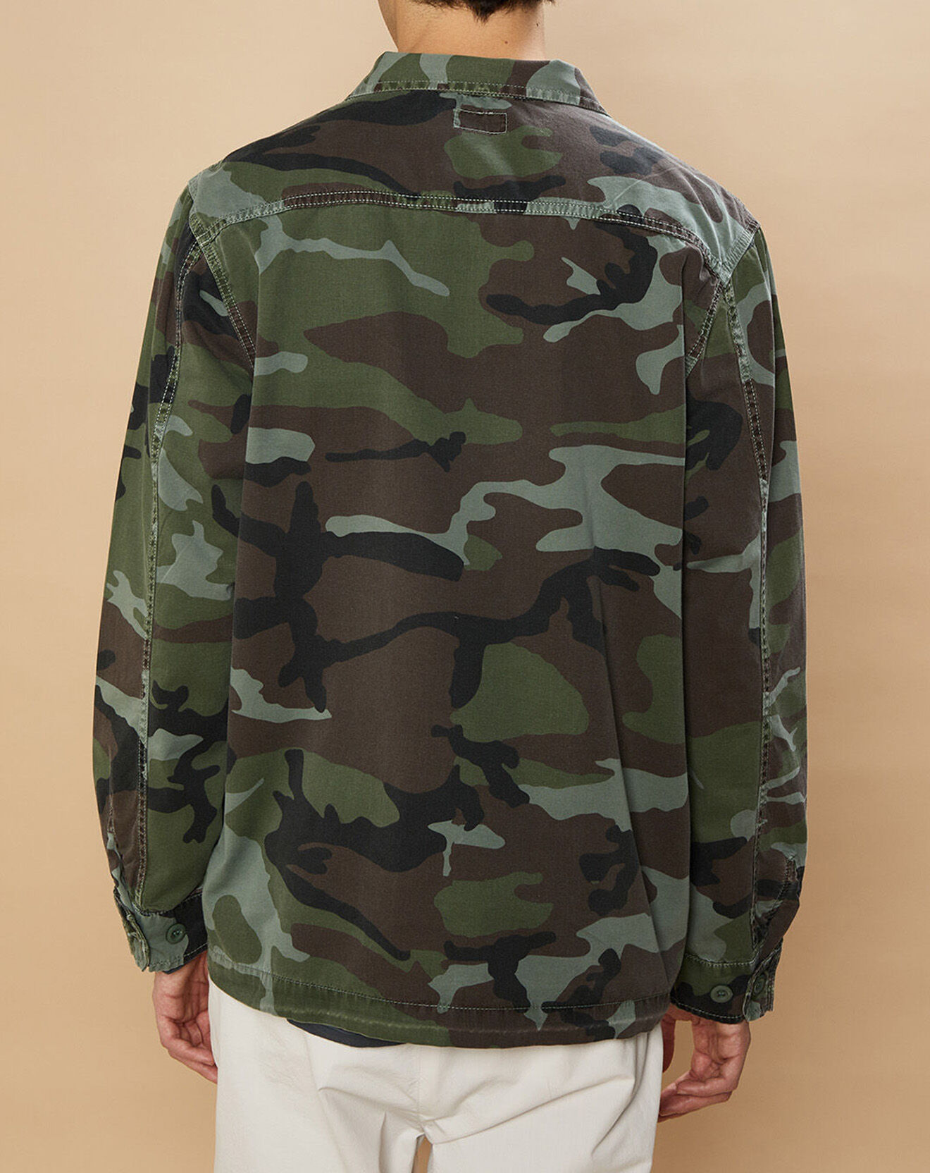 Hartford Veste Jamwood camou overdyed moss