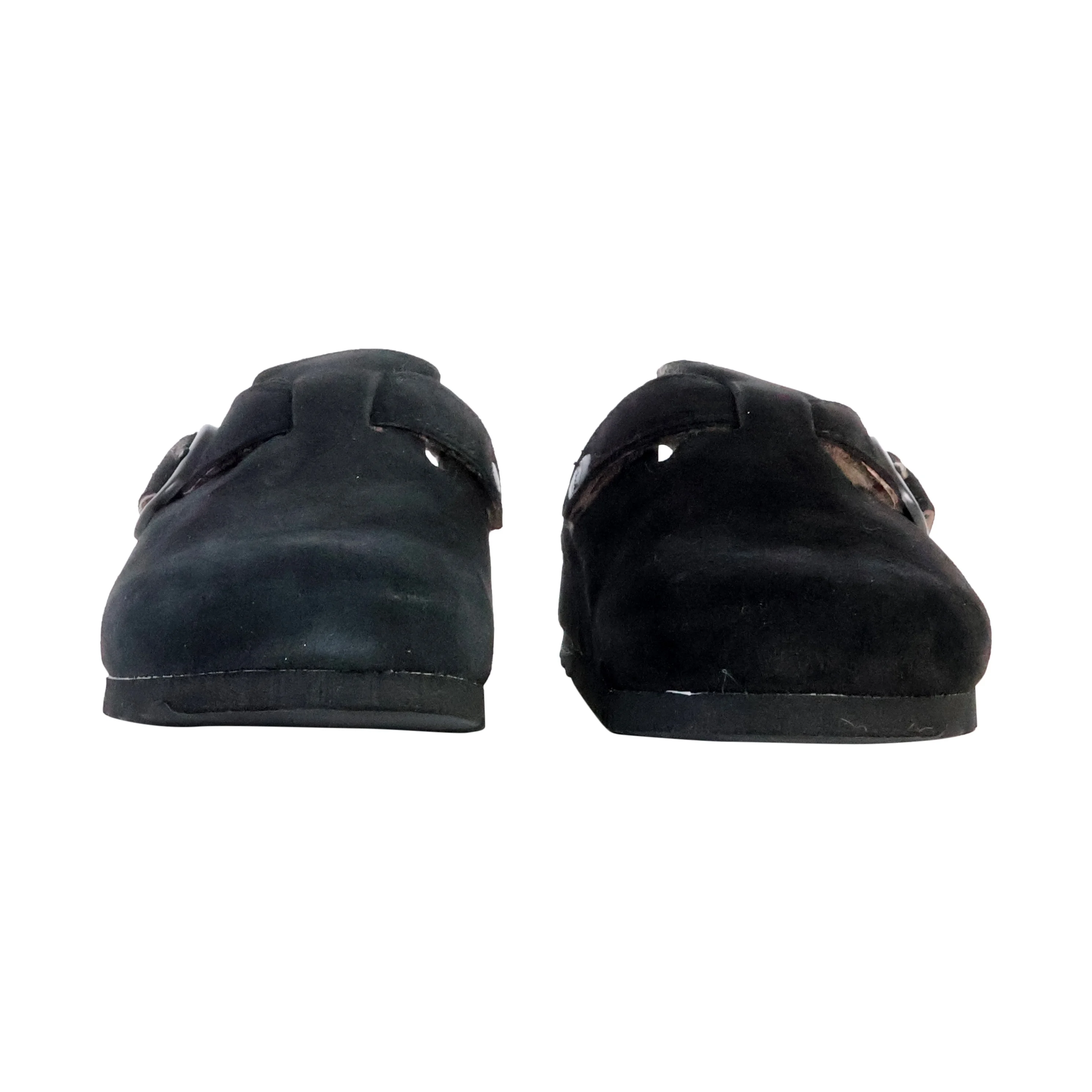 Mules cuirfae new f | Noir