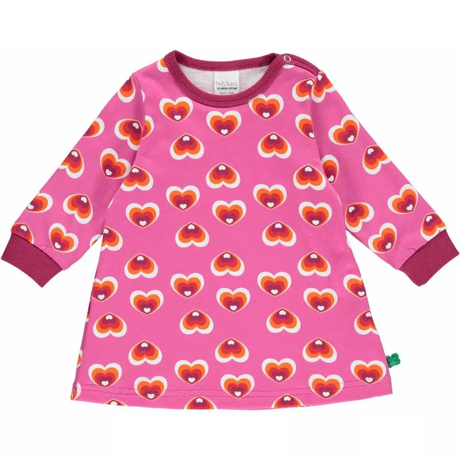 Fred's World Babykleid Fuchsiamandarinlollipop