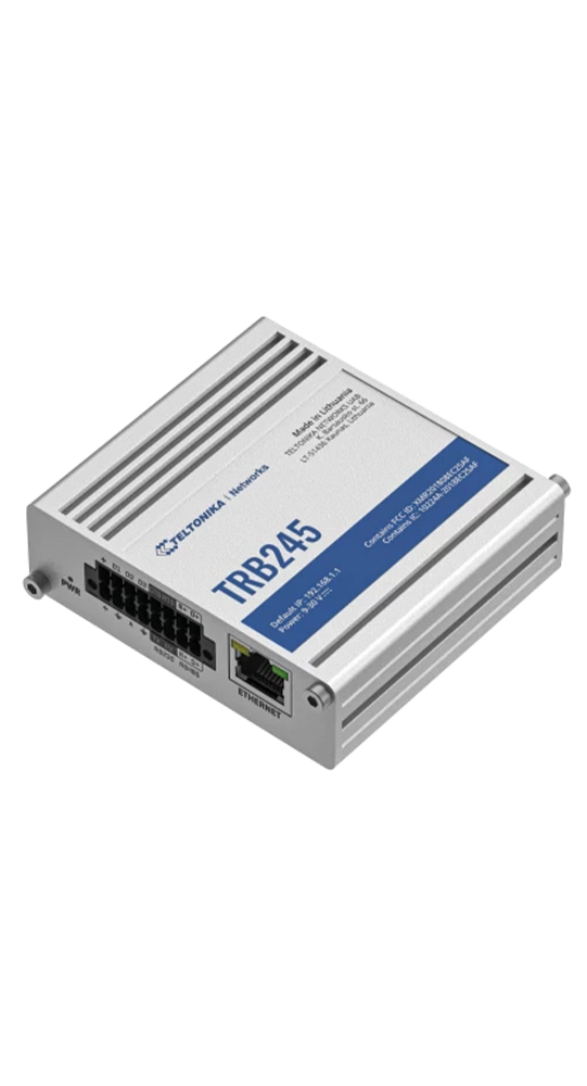 Teltonika DSL/WLAN Module TRB245 Industrial M2M LTE Gateway Silber