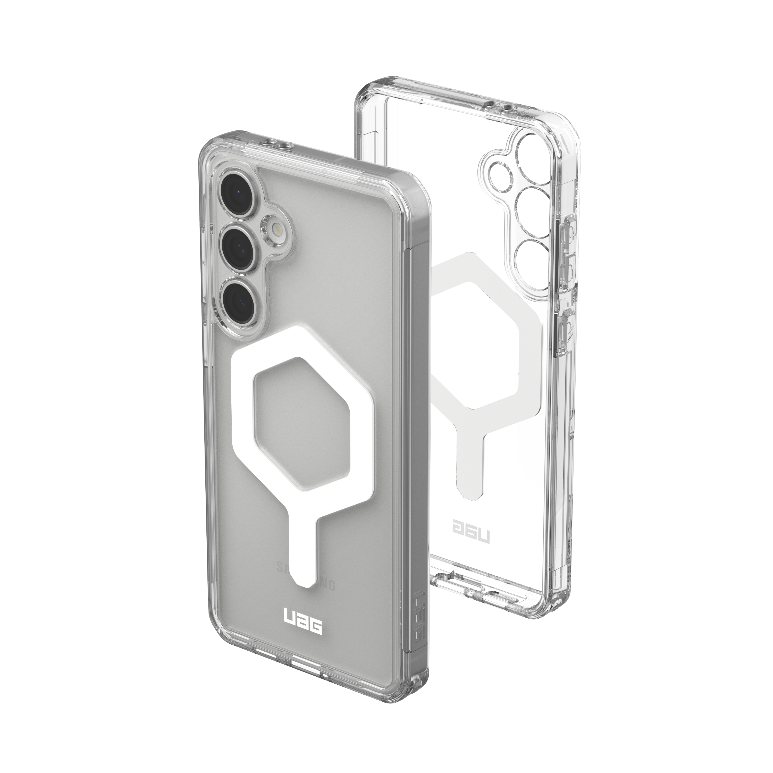 Samsung Galaxy S24 FE Schutzhülle Plyo Pro MagSafe-Modul (214458114341) - Transparent (Ice)