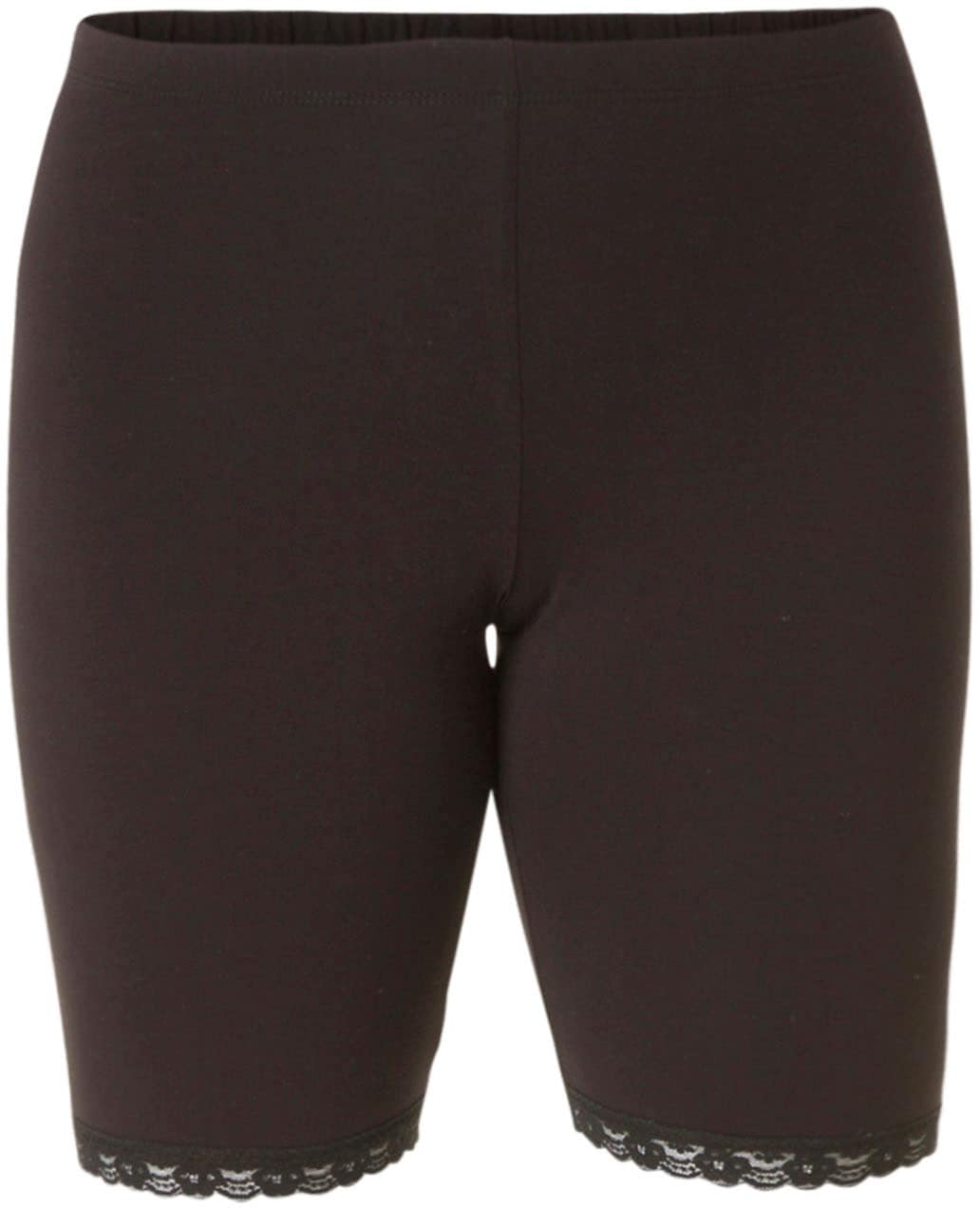 Base Level Curvy Radlerhose  mit dekorativer Spitze
