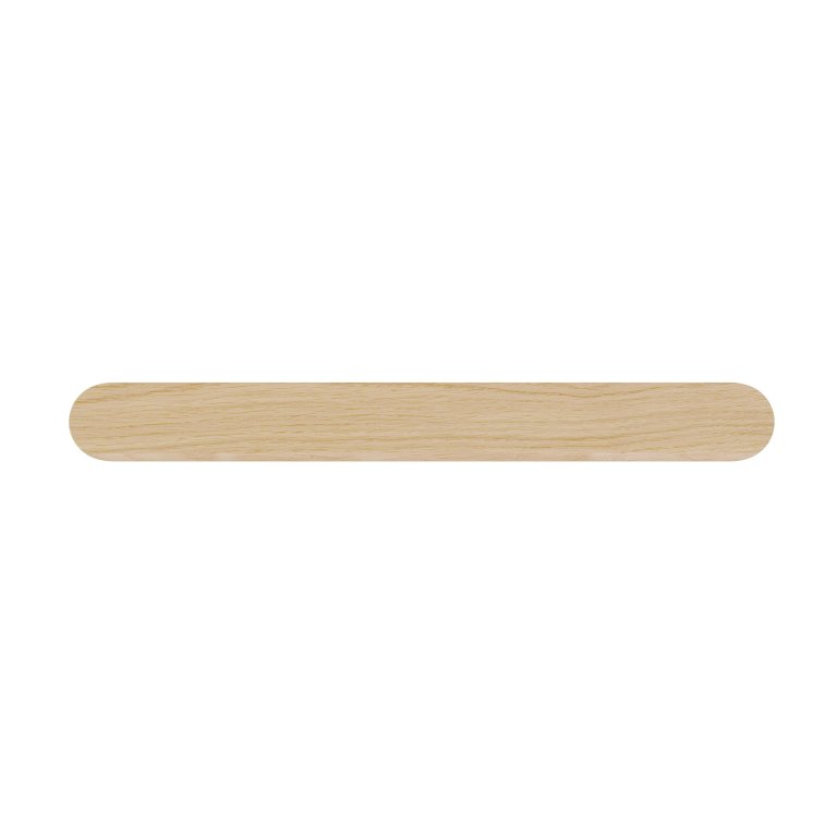 Bolia Nob wandkapstok 50cm wit gepigmenteerd eiken