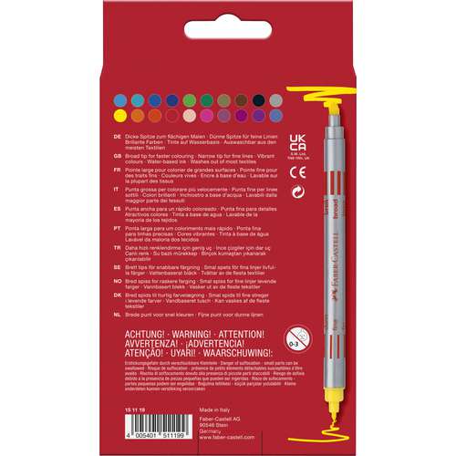 FABER-CASTELL Doppelfasermaler, Sets