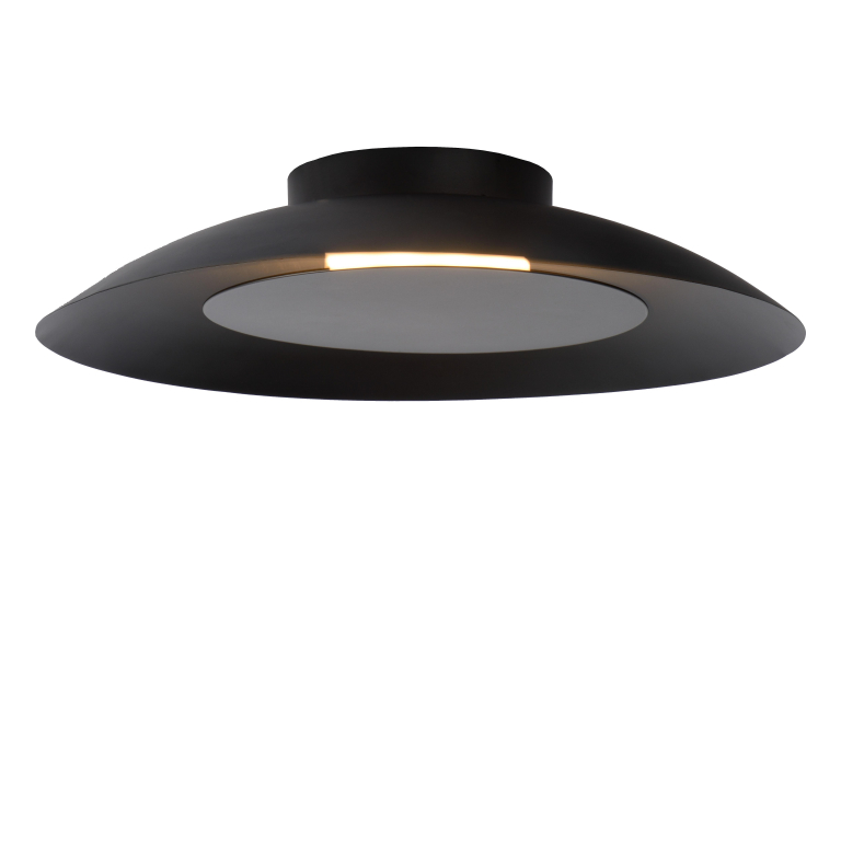 Lucide Foskal 34.5 plafondlamp LED zwart