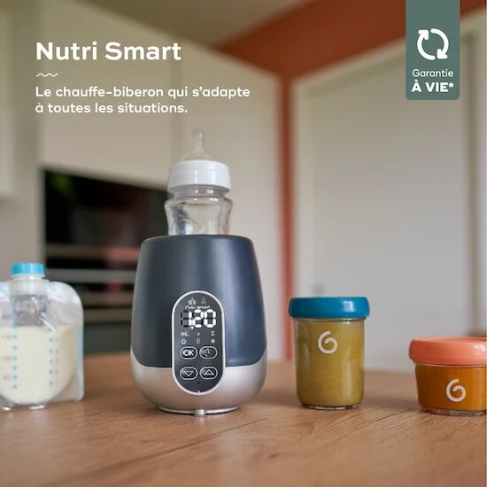 Chauffe-biberon Nutri Smart   Bleu        de               Babymoov