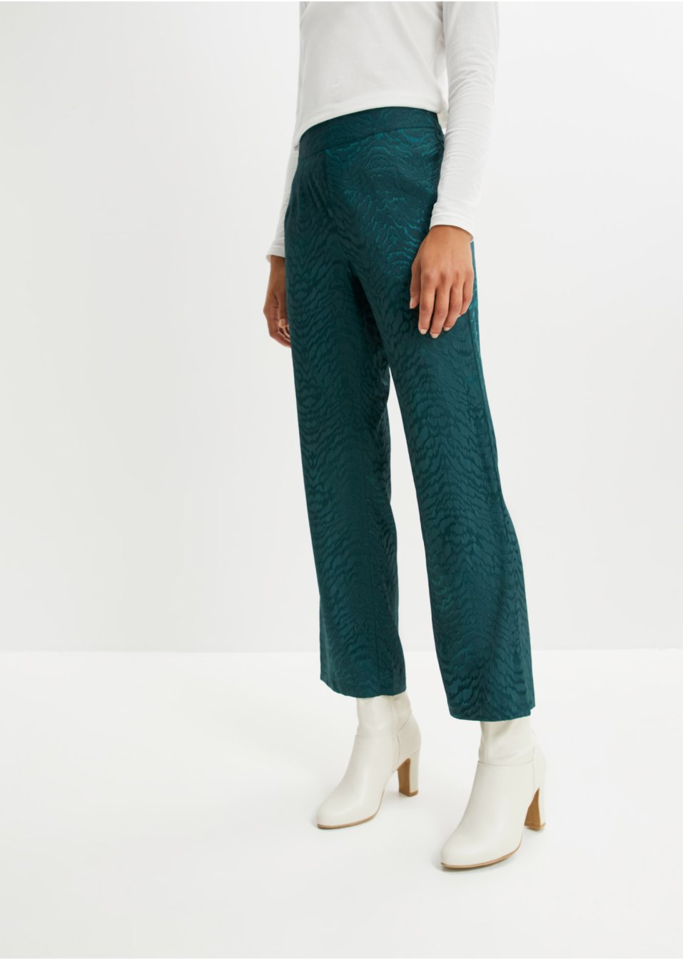 Pantalon jacquard