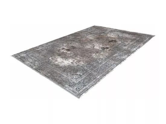 Tapis Pierre Cardin 230x160cm, design E209E coloris argent - Confort et élégance pour votre intérieur