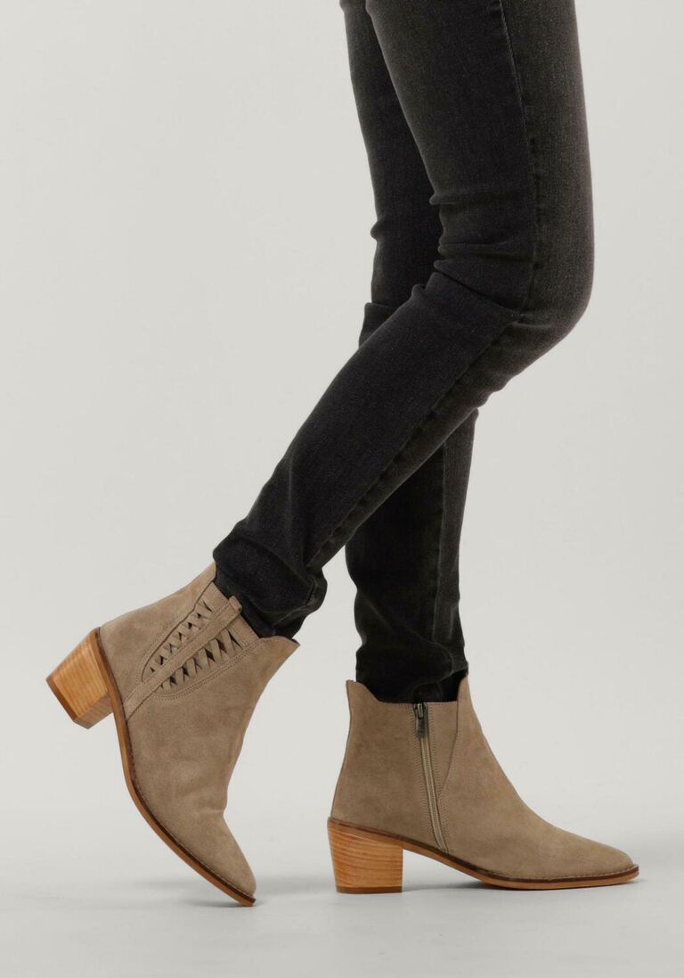 NOTRE-V beige notre-v enkellaarsjes 139 2328