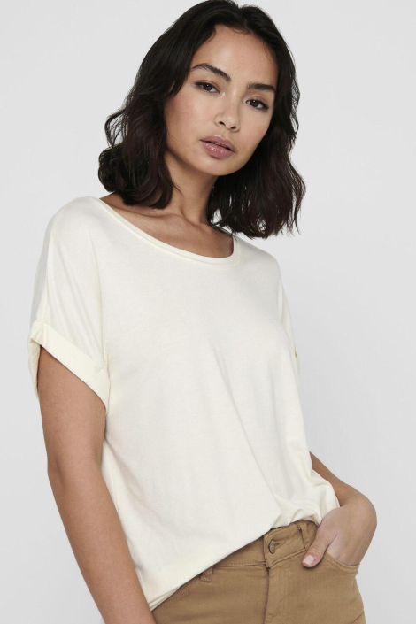 Only beige dames t-shirt