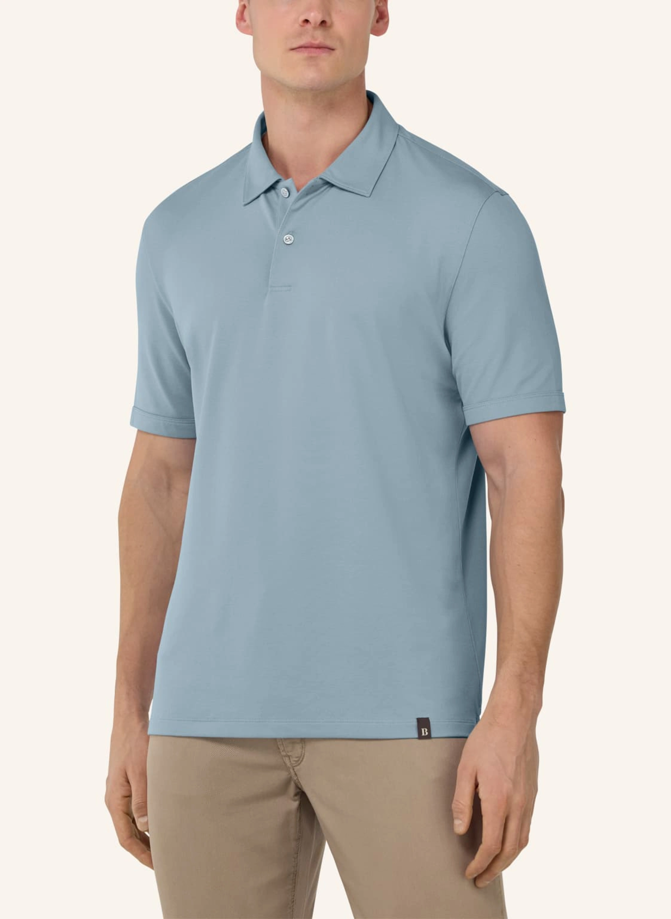 BOGGI MILANO Piqué-Poloshirt