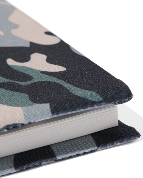 couvre-livre extensible camouflage