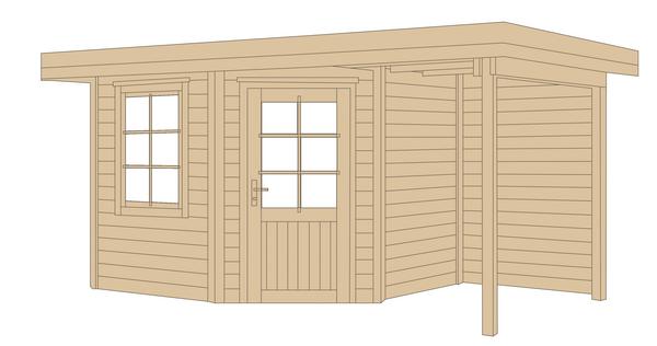 Weka Designhaus 213 A Gr.1, ca. B442/H237/T278