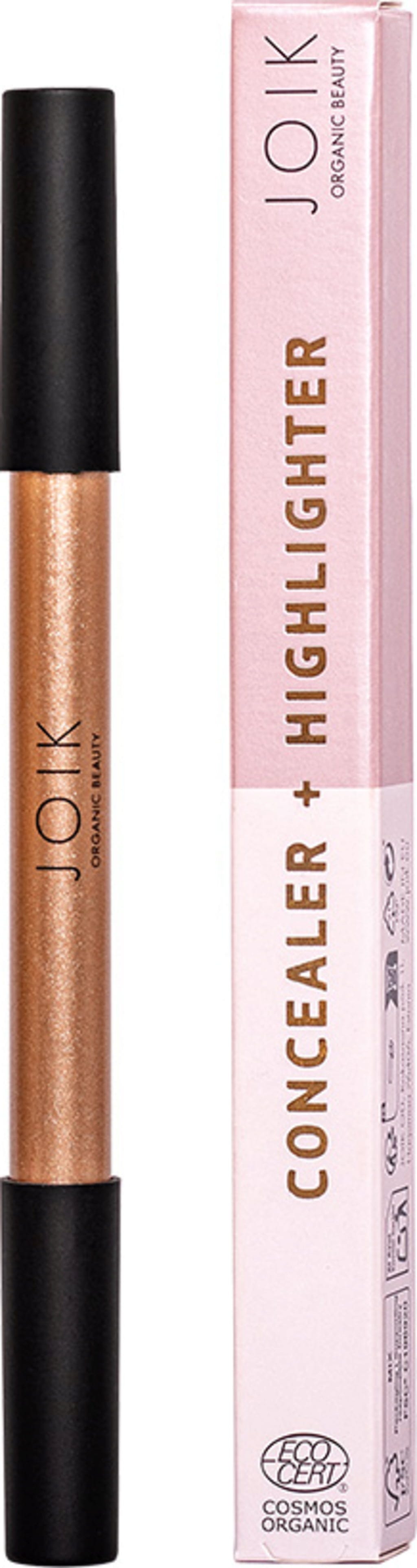 JOIK Organic  Dual-Ended Highlighter & Concealer, Stick 01 (1,60 g)