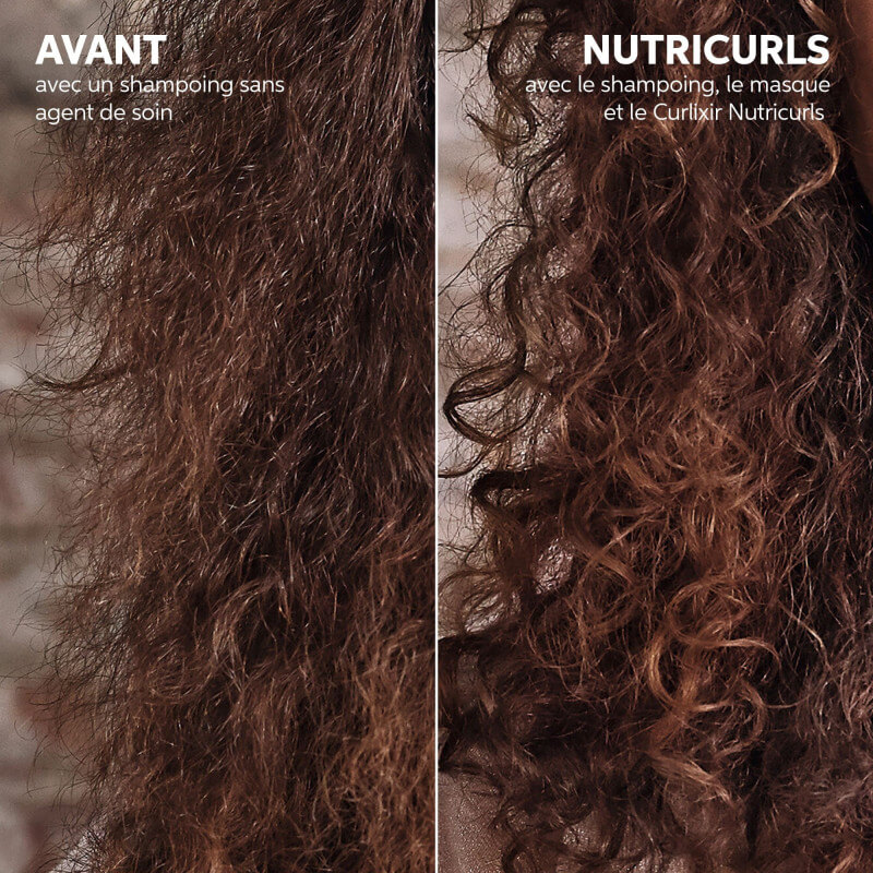 Routine cheveux ondulés Nutricurls Wella