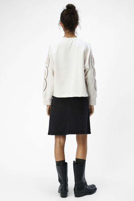 Object beige dames sweater