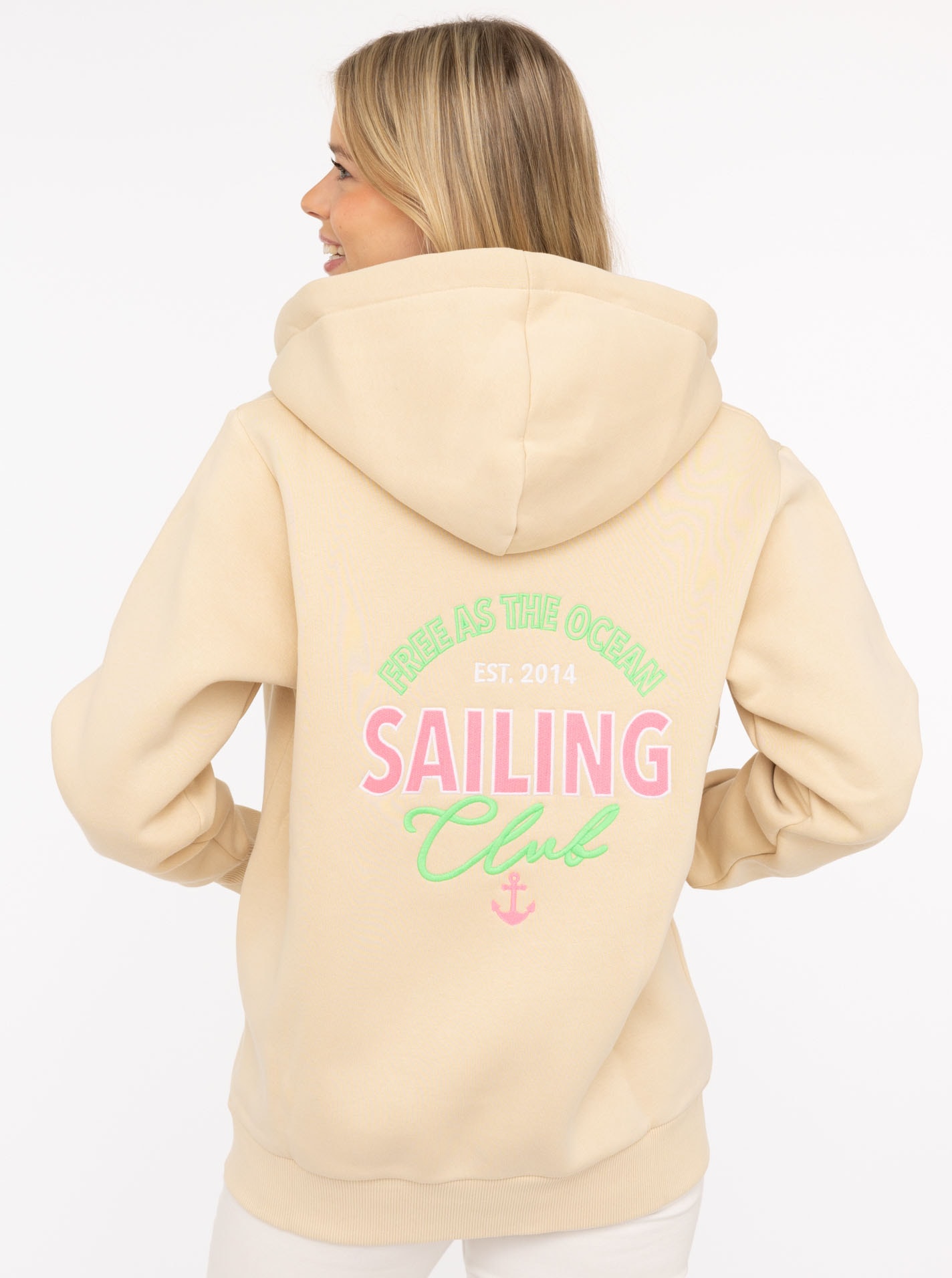 Zwillingsherz Kapuzensweatjacke »