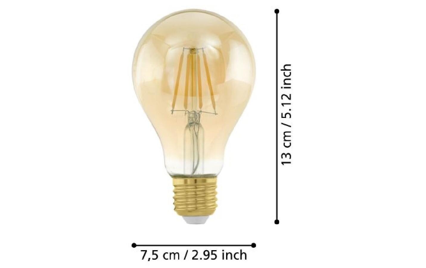 Lampe 4 W E27 WarmweissFilament LED-Glühbirne in antikem Vintage Design