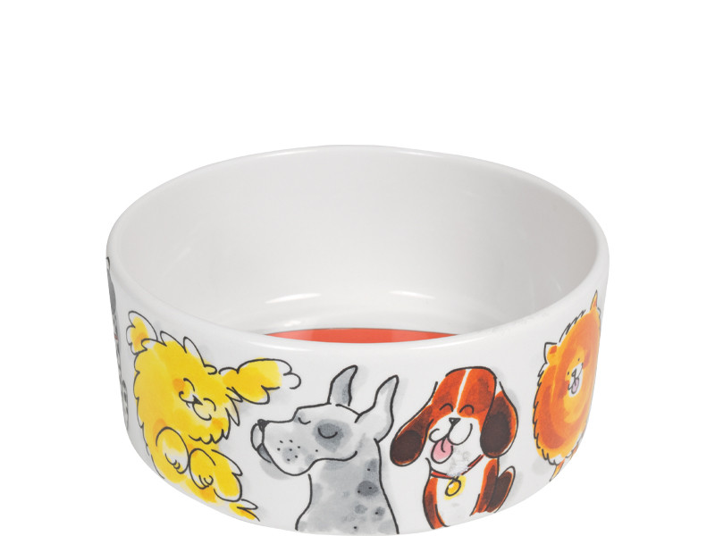Voerbak 15.5cm Dier Dogs