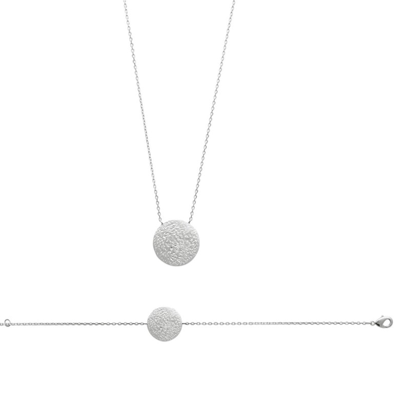 Collier Femme - Argent 925 - Longueur : 45 cm