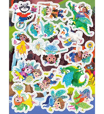 Eeboo Stickerbuch - 200+ st. - Abenteuer
