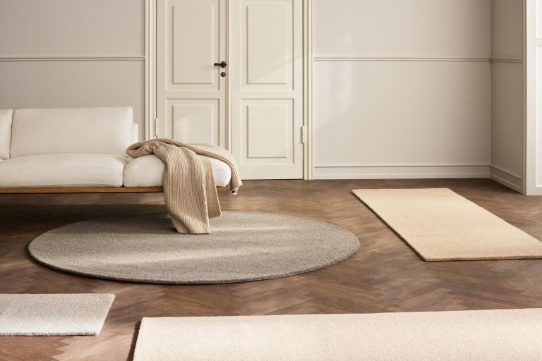 Bolia Plover plaid 140x190 zwaar creme
